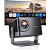 Lustrens Proiettore LCD portatile con 2500 lumen ANSI e risoluzione Full HD, ideale per creare un home cinema