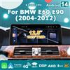Lustrens Autoradio multimediale con sistema di navigazione Android 14, compatibile con CarPlay wireless e dotato di 8 GB di RAM