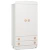 Foppapedretti Armadio Estro Bianco/Naturale