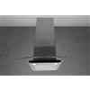 Gurari 461 BL Cappa aspirante a parete 70 cm -1000m³/h- Cappa aspirante di lusso a parete produttore Gurari - 3 velocità -LED -Cappa -Nero - Ricircolo possibile