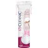 Cleanic Pure Effect Dischetti struccanti tondi, 100% cotone, 120 pezzi | per viso e occhi, doppia texture liscia e a coste, non rilasciano pelucchi, bordi morbidi, detersione viso quotidiana