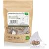 FRISAFRAN | Infuso purificante disintossicante in piramidi Bio 30Un | 60g | Digestivo | tisana drenante con effetto diuretico | disintossicanti | Antiossidante naturale | Tè | Tisane Detox Dimagrante