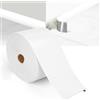 OJTOJT Battiscopa Adesivo Flessibile 10 m, Bianco | Larghezza 10 cm in PVC Ritagliabile per Rifinire il Bordo tra Pareti e Pavimento