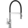 CECIPA Rubinetto Lavello Cucina Flessibile, Miscelatore Cucina con Doccetta | Rubinetto con Doccetta Estraibile Magnetica, 2 Tipi di Getto, Girevole 360°, Supporto Magnetico, in Acciaio Inox, Spazzolato