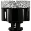 GETRWLBN Punta Diamantata per Piastrelle 60 mm M14, Fresa a Tazza Diamantata per Foratura a Secco e a Umido,per Gres Porcellanato,Ceramica,Marmo e Granito,Compatibile con Smerigliatrici Angolari