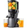 Canoly Estrattore di succo 3 in 1 Slow Juicer con grande foro di | Versatile per succhi di frutta, sorbetto e latte di noci, capacità 2,6 l, spremiagrumi a freddo con motore AC