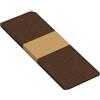 ANRO Tappeti per scale set da 5 autoaderenti Cioccolato 75x25 cm | Autoaderente senza colla · Antiscivolo · Poliestere con retro in TPE-silicone · Lavabile · Per scale interne