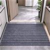 ANJIAJIE Zerbino Interno Antiscivolo Impermeabile, Assorbente 70x240cm Grigio | Zerbino Tappeto Asciugapassi Rettangolare Facile Da Pulire, Paillasson Lavabile Per Casa O Ufficio