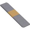 ANRO Tappeti per scale set da 5 antiscivolo autoaderenti Grigio 100x20 cm | Autoaderente senza colla · Antiscivolo · Poliestere con retro in TPE-silicone · Lavabile · Per scale interne