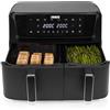 Princess Friggitrice ad Aria a Doppio Cestello, 11 L, 2700 W | Rivestimento antiaderente, 8 programmi preimpostati, Funzione Sync, Piedini antiscivolo, 01.182470.01.001