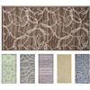 Olivo Tappeti OLIVO.shop Tappeto Cucina in Cotone, Moderno e Antiscivolo, SPRINT TEXTURE (LOVE BROWN, 50x140 cm)