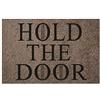 Plancholo Hold The Door - Zerbino per ingresso di benvenuto, per interni ed esterni, colore: Verde