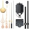 Vilgftyiet Kit di movimento per orologio fai da te con pendolo e melodia, pulsante di impostazione dell'ora per orologi da parete, include accessori per il montaggio, adatto per decorazione ufficio