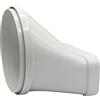 La Ventilazione CGO15157B Giunto orizzontale da tubo tondo ø 150 mm a rettangolare 150x70 mm, bianco