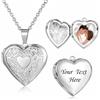 RolaOnly Collana Foto Personalizzata Donna Con Incisione Nome Medaglione Cuore Ciondolo Collana Con Foto Medaglione Fotografico Per Mamma Moglie Figlia Sorella Compleanno Matrimonio Anniversario