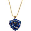 Eternal Rose Eternal Collana in oro 24k immerso Forever Rose collana