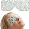 NiceNaiils Maschera Occhi in Giada Verde, Maschera Refrigerante Occhi in Pietra Naturale per Occhiaie e Borse, Allevia Emicrania, Stanchezza e Gonfiore Oculare, Massaggio Viso Rilassante, 23x9 cm