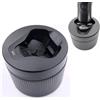 FiTspi Quick Clean Pod Station Base per rasoio Philips serie 5000 7000 8000 9000 | Rasoio elettrico da uomo, ricambio per rasoio Philips Honeycomb S5831 S7731 S8850 S9642 S9932 S9935 Series rasoio