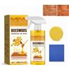 MagiSel Cera D'Api Per La Cura Del Legno, Spray Protettivo E Lucidante - Nutre, Protegge E Idrorepelle, Per Mobili, Parquet E Pavimenti, Ravviva Il Colore Naturale, 120ml