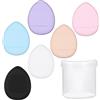 ZHUMCCY Set di 6 spugnette per il trucco per le dita, per fondotinta, correttore, ombretto, strumenti di bellezza