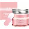 Chenkxin Collagen Face Mask - Collagen Overnight Wrapping Peel Off Face Mask - Elasticity & Hydration Boost, Reduces Sagging & Dullness, Easy Peel-Off, Wrinkles and Minimizes Pores, Skin Care