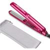 MELYDO Mini piastra per capelli corti e frangia, 3 temperature, doppio voltaggio | 3 livelli di temperatura · Formato da viaggio · Per capelli corti e frangia · Piastre in ceramica · Doppio voltaggio 100-240V