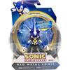 Jakks Pacific Sonic Age 3+ the Hedgehog, statuetta in metallo con bacchetta elettrica, 10 cm