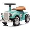 VROOOMY® Classic 1930 Auto cavalcabile per bambini, 1-3 anni, con clacson, idea regalo, Verde
