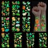 DiULi Tatuaggi per bambino, 10 Fogli Luminosi Tatuaggi Temporanei Stickers Trasferelli, Pignatta e Gadget Compleanno, Regalo per bambino