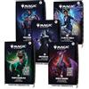 Magic: The Gathering Foundations Commander Deck Bundle - Tutti e 5 i Deck (Calling All Angels, Keen Engineering, Wretched Ranks, Reign of Dragons, Tramplesaurus Rex)