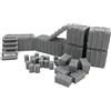LM3D Scenografia Industriale Modulare Sci-Fi, Complesso di Carico Imperiale, 28mm-32mm, Contenitori e Accessori per Wargames Sci-Fi e Industriali