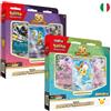 BaruZcard Pokémon GCC 30° Anniversario Bundle 2 Mazzi Lotte Umbreon-ex + Espeon-ex ITA + 100 Sleeves VALORATCG - Mazzi Pokémon da Gioco e Collezione
