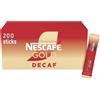 Nescafe NESCAFÉ Gold Decaf Caffè Solubile Decaffeinato, 200 Bustine 360g Bustine monoporzione di caffè solubile decaffeinato (200x1,8g)