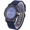 YUYTE Orologi Militari da Uomo - Orologio da Polso Analogico con Visualizzazione della Data - Minimalista Sportivo da Campo Tattico (Blu)