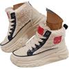 ticticlily Stivali Donna Invernali Caldo Scarpe Neve Stivaletti Casual con Plateau Camminata Stivali Antiscivolo Escursionismo Scarponi Sneakers