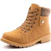 DAKEHOSI Stivali Donna Invernali Stivaletti Scarpe da Neve | Foderati Caldi Stivaletti Stringati Grosso Stivaletti da Neve Caldo Antiscivolo