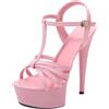 Minetom Sandali Donna Tacco Alto Piattaforma Sandalo a Spillo Eleganti Matrimonio Cerimonia Festa Scarpe con Plateau