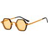 LVTFCO Occhiali da sole quadrati poligonali retrò moda donna lenti sfumate oceano trasparenti occhiali da uomo tendenza punk occhiali da sole tonalità UV400