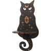 OUNONA Mensola da Parete Legno Forma di Gatto Supporto Vintage per Esposizione Cristalli e Decorazioni Stand Stabile per Ornamenti e Gioielli per Arredamento Casa e Feste