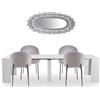 Cribel Tavolo Consolle Artic Allungabile in BIANCO FRASSINO| Da 50 a 300 cm | Tavolo da Pranzo Estensibile per 12 Persone | Elegante, Moderno e Salvaspazio