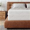 wowttrelax Materasso 90 x 200 x 16 cm, memoria 7 zone reversibile H2H3, certificato Oeko-Tex