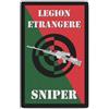 Copytec 33983 - Patch Carabine Sniper Legion Etrangere FRF1 FRF2 Arctic France 9.8 x 6#