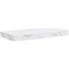 Generic Mensola Parete Marmo Bianco 50x23x3,8 cm | Legno ingegnerizzato, design minimalista, montaggio a parete, uso interno, 1 ripiano
