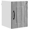 HKTMGDNG Armadio pensile da cucina, 30 x 31 x 40 cm, colore: grigio Sonoma | Armadietto compatto per cucina e dispensa con anta e ripiano che crea ordine su piccole superfici.