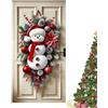 Generico Decorazione Porta Natale, Addobbi Natalizi Per Porta | Addobbi Porta Natale Per Esterno Parete Camera Soggiorno Patio Portico Ufficio Appartamento Vacanza