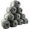 Distrifil - 10 gomitoli di lana per lavori a maglia Azurite, 100% acrilico, 36 colori disponibili 3074 Gris Naturel