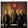 KUSTOM ART Quadro da Parete Sagomato Serie Grandi Personaggi della Storia Stalin Che Guevara Lenin Stampa Artistica Vintage su Legno 23x23cm