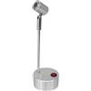 Gogogmee Faretto LED da Interno 1w a Batteria Testa Orientabile Argento | Alluminio, 3 Pile Aaa, Asta Dritta 13, 5cm, Luce Uniforme per Piante e Statue, senza Cavi Colore Casuale Stile Casuale