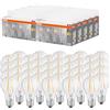 OSRAM Lampada LED A60 Filament 6,5 W trasparente 827 E27 | , LED Lamps, 60.00 Millimetres dia, , confezione da 40