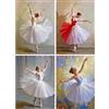 SHEGZHUC Set di 4 quadri con diamanti per adulti, ballerina, donna, 30 x 40 cm, decorazione da parete per camera da letto